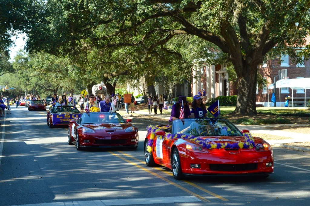 2012 LSU homecoming parade