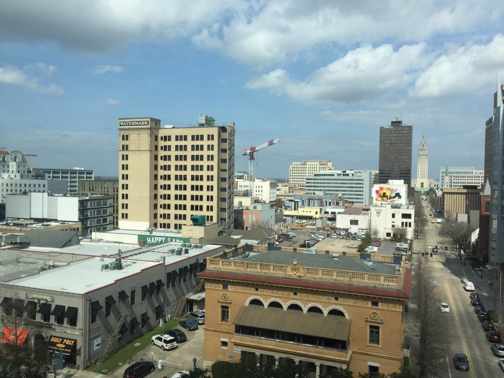 Downtown Baton Rouge on March 1, 2017
