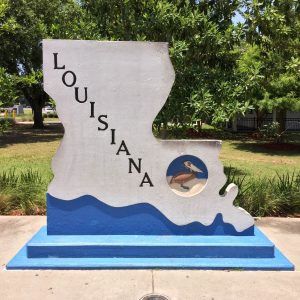 Louisiana Visitor Center I-10 and Old Pearl River