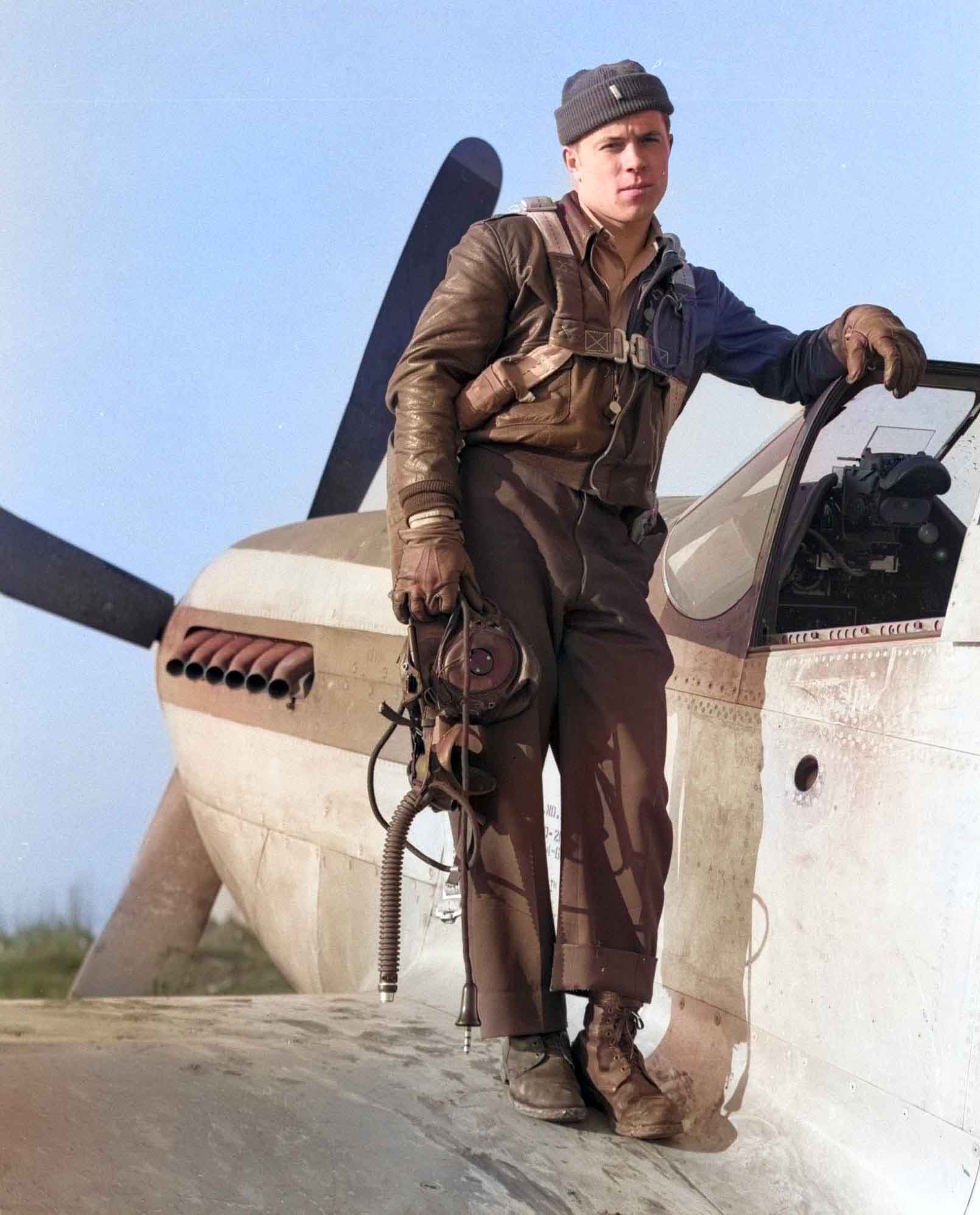 27th mustang colorized