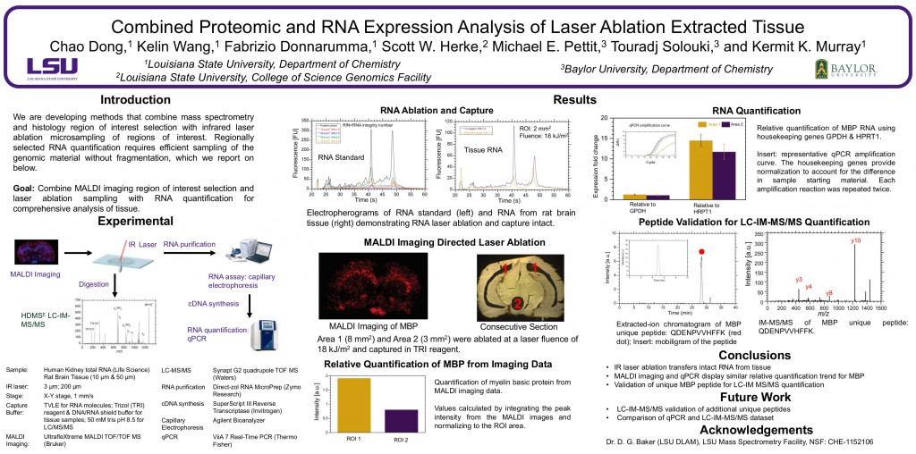 Combined Proteomic and RNA Expression Analysis of Laser Ablation Extracted Tissue