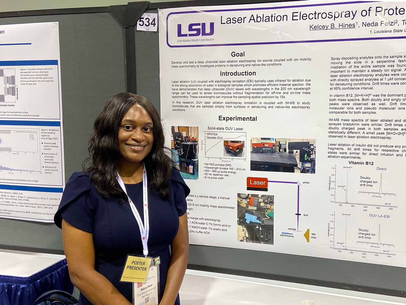 ThP 534 Laser Ablation Electrospray of Proteins with Ion Mobility Mass Spectrometry