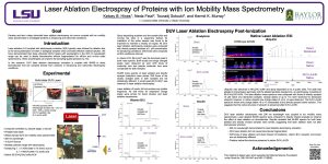 ThP 534 Laser Ablation Electrospray of Proteins with Ion Mobility Mass Spectrometry